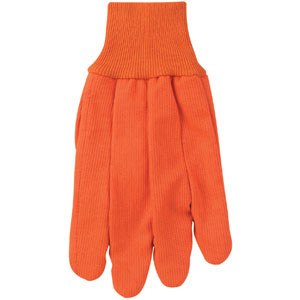 MCR Safety 9018CDO Hi-Vis Gloves Nap-In,Corded,Orange,(Dz.)