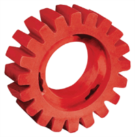 Dynabrade 92255 Red-Tred™ Eraser Wheel