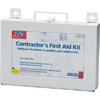 First Aid Only 9302-25M 176-Piece, 25-Person Contractor Kit, (Metal)