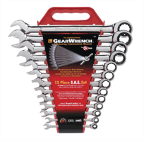 Gearwrench 9312 13 Pc. Combination Ratcheting Wrench Set-SAE