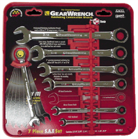 Gearwrench 9317 7 Pc. Combination Ratcheting Wrench Set-SAE