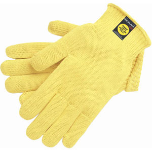 MCR Safety 9370L Reg Wt. 100% Kevlar&reg; 7-Gauge Gloves, L