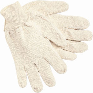 MCR Safety 9400KM Standard Terry Cloth Gloves,L,(Dz.)