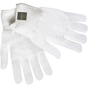 MCR Safety 9620 Thermastat&#153; String Knit White Gloves,(Dz.)