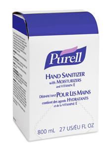 Gojo 9657-12 Purell® Hand Sanitizer Refill, 800ml, 12/Cs. Gojo 9657-12 Purell® Hand Sanitizer Refill, 800ml, 12/Cs.