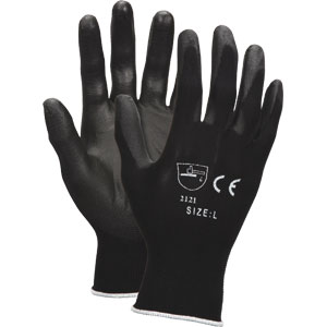 MCR Safety 9669L Value Series PU Nylon/Polyurethane Gloves,L,(Dz.)