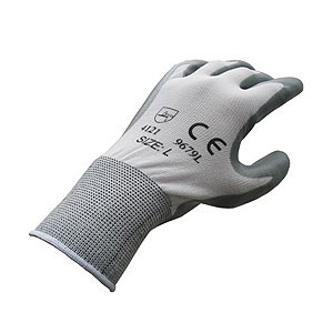 MCR Safety 9679L Ultra Tech&reg; Nitrile Palm/Fingers Gloves,L,(Dz.)