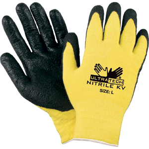 MCR Safety 9693S Ultra Tech&reg; Nitrile Kevlar Gloves,S,(Dz.)