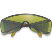 MCR Safety 98120 Yukon® Safety Glasses,Green 2.0, Coated