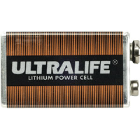 UltraLife 9 Volt Lithium Battery, 12 Pack