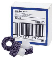 3M 07546 Roloc Brake Hub Cleaning Discs, 1-1/2" x 5/8", 10 Ct.