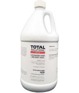 Total Solutions 265 Lotionized Hand &amp; Body Soap, 4 Gal/Cs