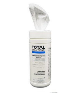 Total Solutions 1448 Hand Sanitizing Wipes, 6 x 8" 70 Ct., 6/Cs.