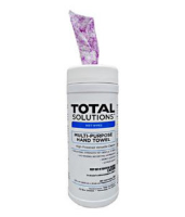 Total Solutions 1539 Multi-Purpose Hand Towels, 9.5" X 12" 20 Ct. 6/Cs