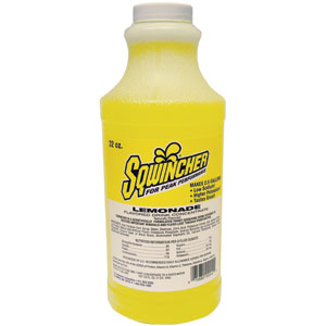 Sqwincher 020223 32 oz Liquid Concentrate, Lemonade,12/Cs.