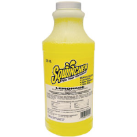 Sqwincher 020223 32 oz Liquid Concentrate, Lemonade,12/Cs.