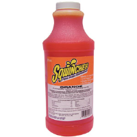 Sqwincher 020226 32 oz Liquid Concentrate, Orange,12/Cs.