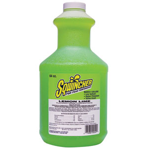 Sqwincher 030328 64 oz Liquid Concentrate, Lemon-Lime,6/Cs.