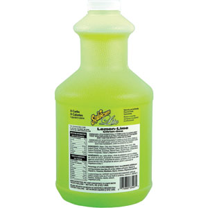 Sqwincher 050104 64 oz Lite Liquid Concentrate, Lemon-Lime,6/Cs.