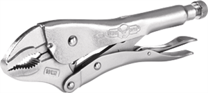 Irwin 0502L3 Vise-Grip 10" Curved Jaw Locking Pliers w/ Wire Cutter 10WR Irwin 0502L3 Vise-Grip 10" Curved Jaw Locking Pliers w/ Wire Cutter 10WR