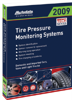 AutoData 09-200 2009 Tire Pressure Monitoring System Manual
