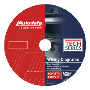 AutoData 10-CDX650 Wiring Diagrams DVD - Body System, Audio/Visual &amp; Climate Control