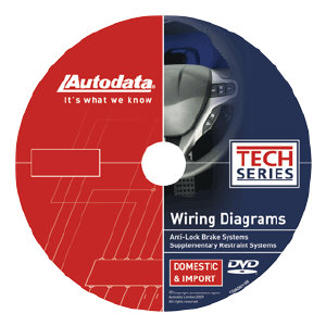 AutoData 10-CDX660 Wiring Diagrams DVD - SRS/Airbag &amp; ABS