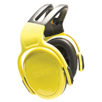 MSA 10087399 left/RIGHT Ear Muff, High 28dB, Headband, Yellow