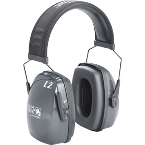 Sperian 1010923 Leightning&reg; Noise Blocking Earmuffs,L2, Headband, 27 NRR