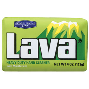 WD-40 10383 Lava Hand Soap, 4 oz Bar, 48/Pkg