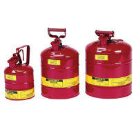 Justrite 10301 Type I Safety Cans, 1 gal, Red