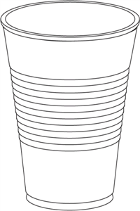 Dart 10N25 Conex&reg; Translucent Plastic Cups, 10 Oz.