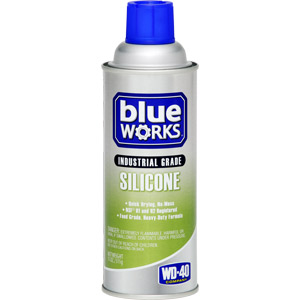 WD-40 110238 Blue Works&#153; Industrial Grade Silicone, 12/Cs.