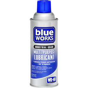WD-40 110276 Blue Works&#153; Industrial Grade Multi-Purpose Lubricant, 12/Cs.
