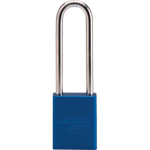 American Lock A1107 3&#34; Aluminum Padlock, Blue