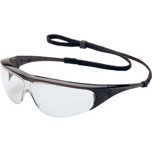 Sperian 11150356 Uvex&reg; Millennia Safety Glasses,Black, Gray AF