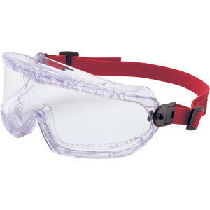 Sperian 11250830 V-Maxx&reg; Safety Goggles,Black Body, 3.0 AF Indirect