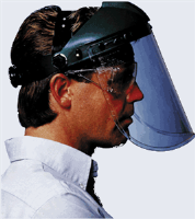 Willson 11340143 Complete Faceshield-Clear Proprionate Visor