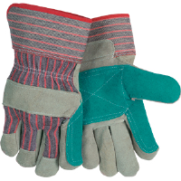 MCR Safety 1211J Leather Jointed Double Palm Glove,(Dz.)