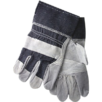 MCR Safety 1220DX Gunn Pattern Patch Palm Leather Gloves,(Dz.)