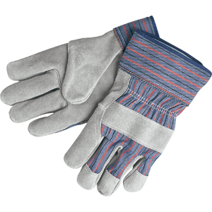 MCR Safety 1300M &#34;B&#34; Select Leather Gloves,2.5&#34; Cuff,M,(Dz.)