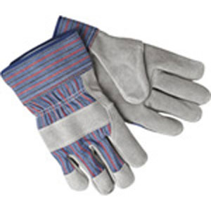 MCR Safety 1311 Double Leather Palm Gloves, 2-1/2&#34; Safety Cuff(Dz.)
