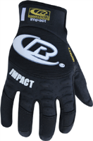 Ringers Gloves 143-09 Black Splitfit Impact Glove, M