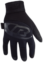 Ringers Gloves 147-12 All Black Splitfit Impact Glove, XXL