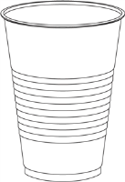 Dart 14N Conex® Translucent Plastic Cups, 14 Oz.