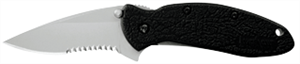 Kershaw Knives 1620ST Scallion Serrated Knife - Black