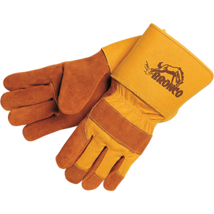 MCR Safety 1690 Bronco&reg; Full Feature Gunn Pattern, Gauntlet Cuff Gloves,(Dz.)