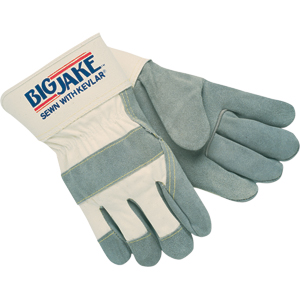 MCR Safety 1700L Big Jake&reg; Gloves w/ 2-3/4&#34; Safety Cuff,L,(Dz.)