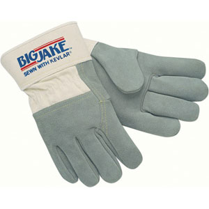 MCR Safety 1713 Big Jake® Gloves, 3/4 Leather Back