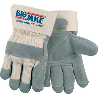 MCR Safety 1715 Big Jake® Gloves,Double Leather, Kevlar Fingers & Thumb